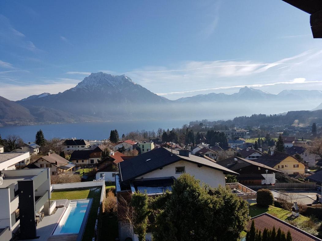 Dachwohnung Mit Seeblick Altmünster エクステリア 写真